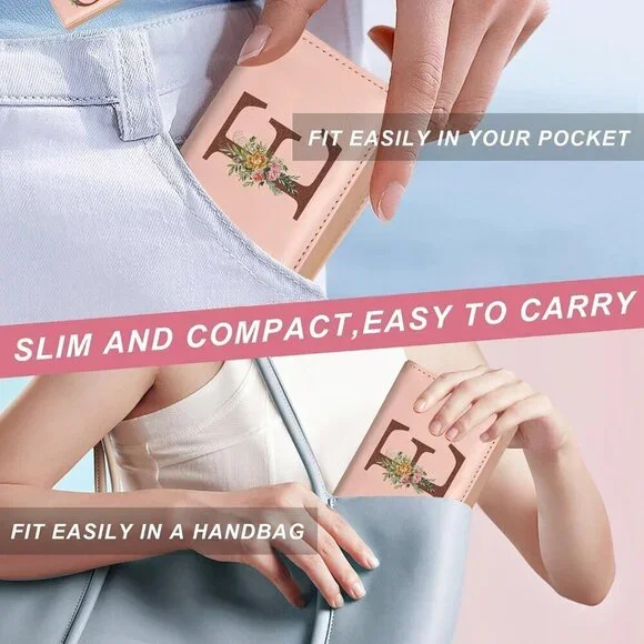 Girls Women Leather Card Wallet Small Purse Cute Mini Pocket Holder Gift - Picture 7 of 7